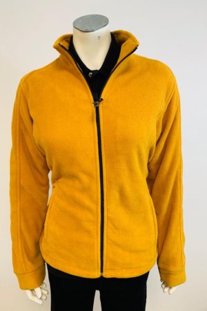 Art No-BD0015 Ladies Fleece Jacket wind proof Colors-Yellow,Navy,Aqua