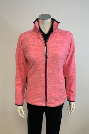 Art No-BD0017 Ladies Fleece Jacket Colors-Pink,Navy,Black